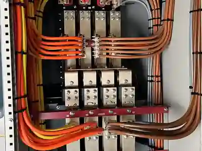 Electrical Distribution Panel Installation completed electrical work